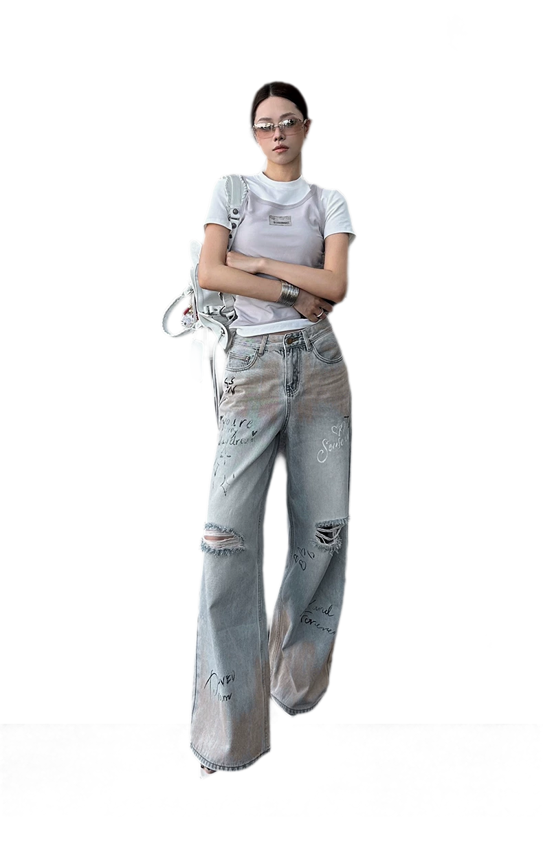 Layered Ruched Cropped T-Shirt