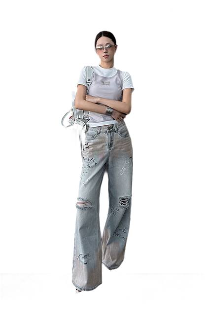 Layered Ruched Cropped T-Shirt