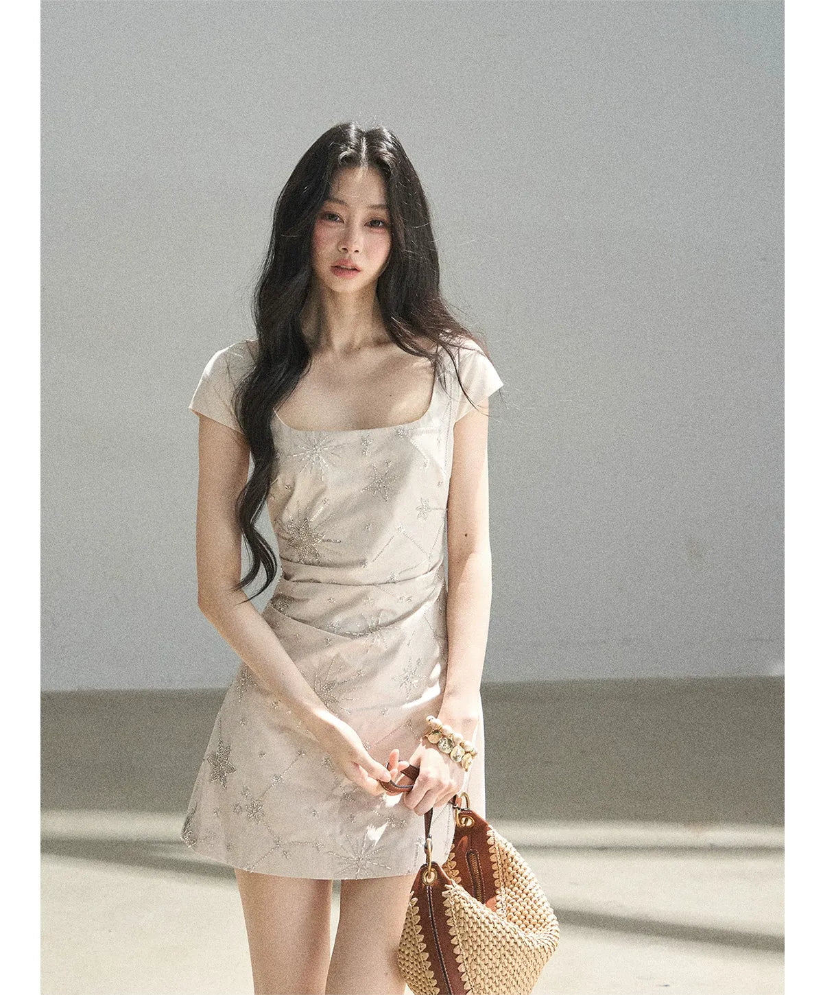 Twill Waist Bead Dress