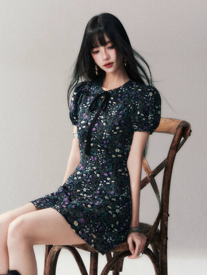 Ink Lily Vintage Mini dress