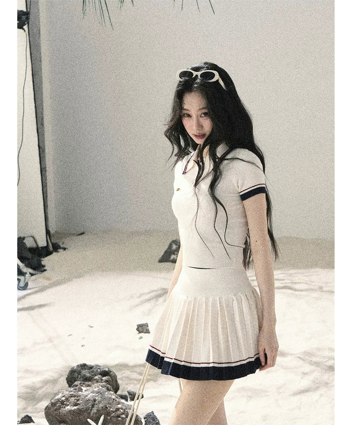 Crushed Moonlight Knit Set