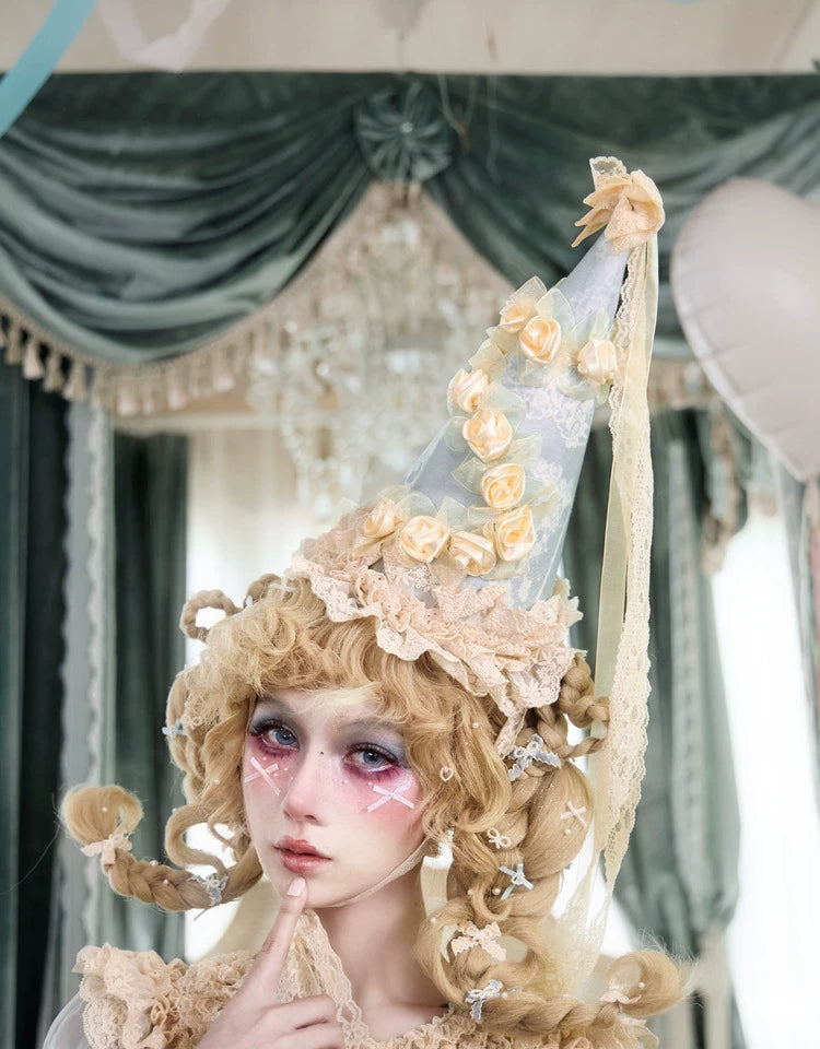 Layered Lace Dessert Hat