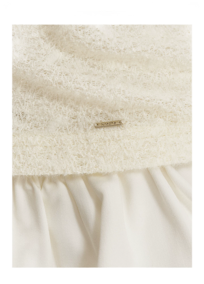 Textured Hooded Knit Cardigan