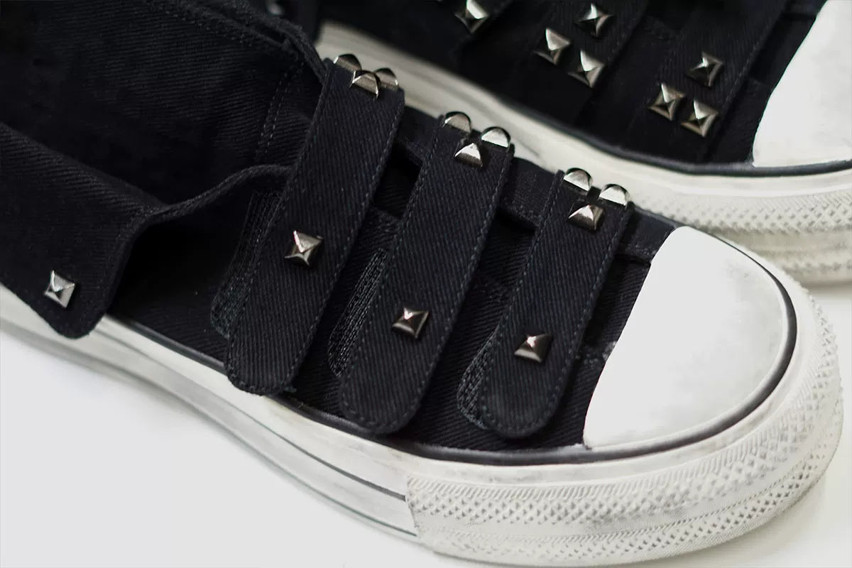 Punk Graffiti Canvas Sneakers