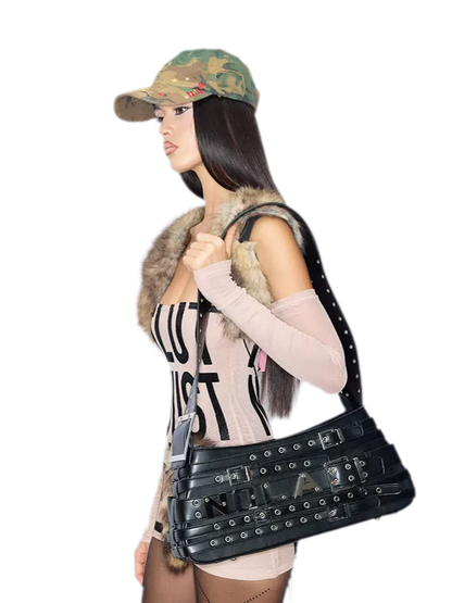 Leather Structured Handbag