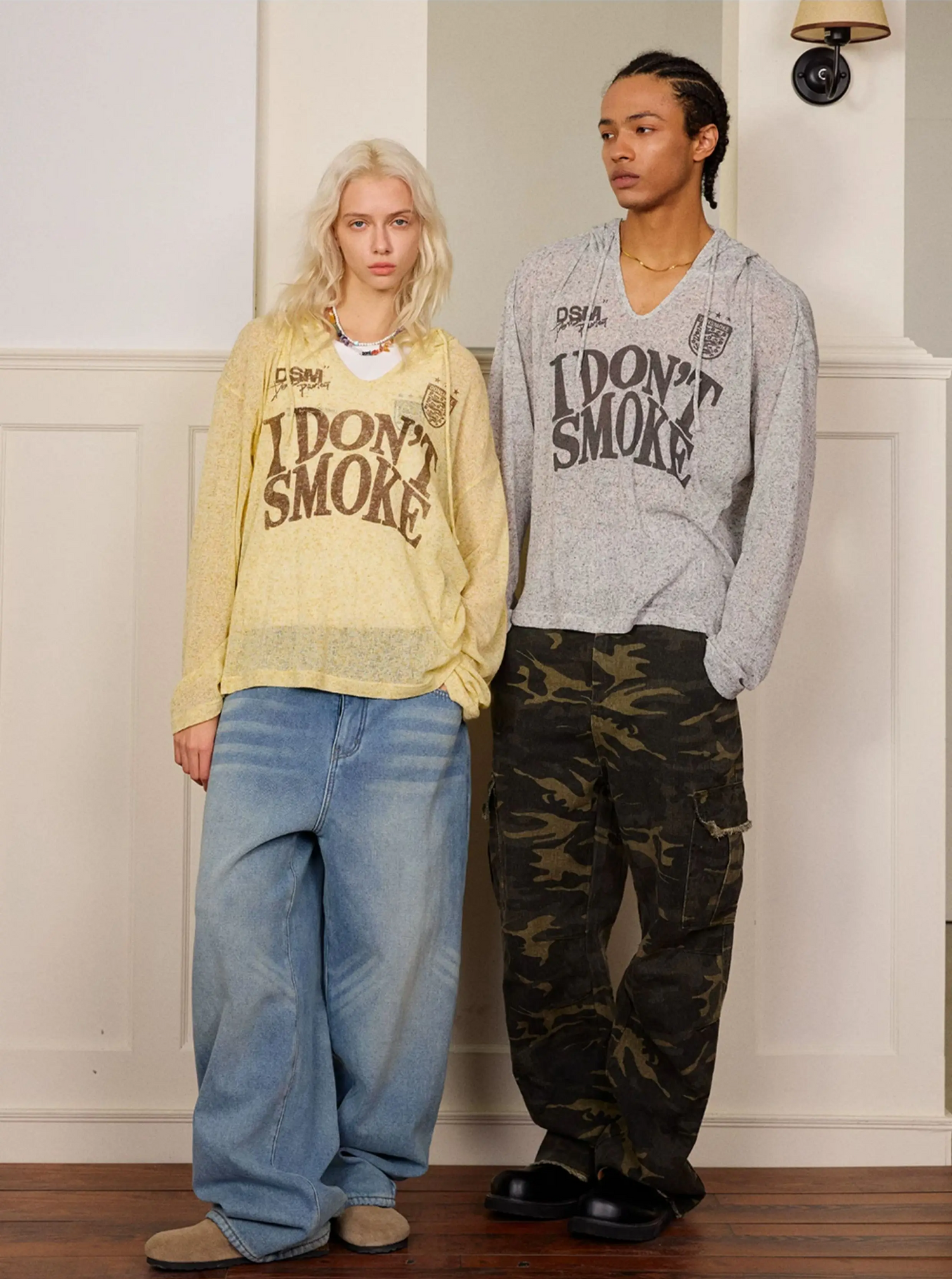 Lightweight Openwork Knit Hoodie