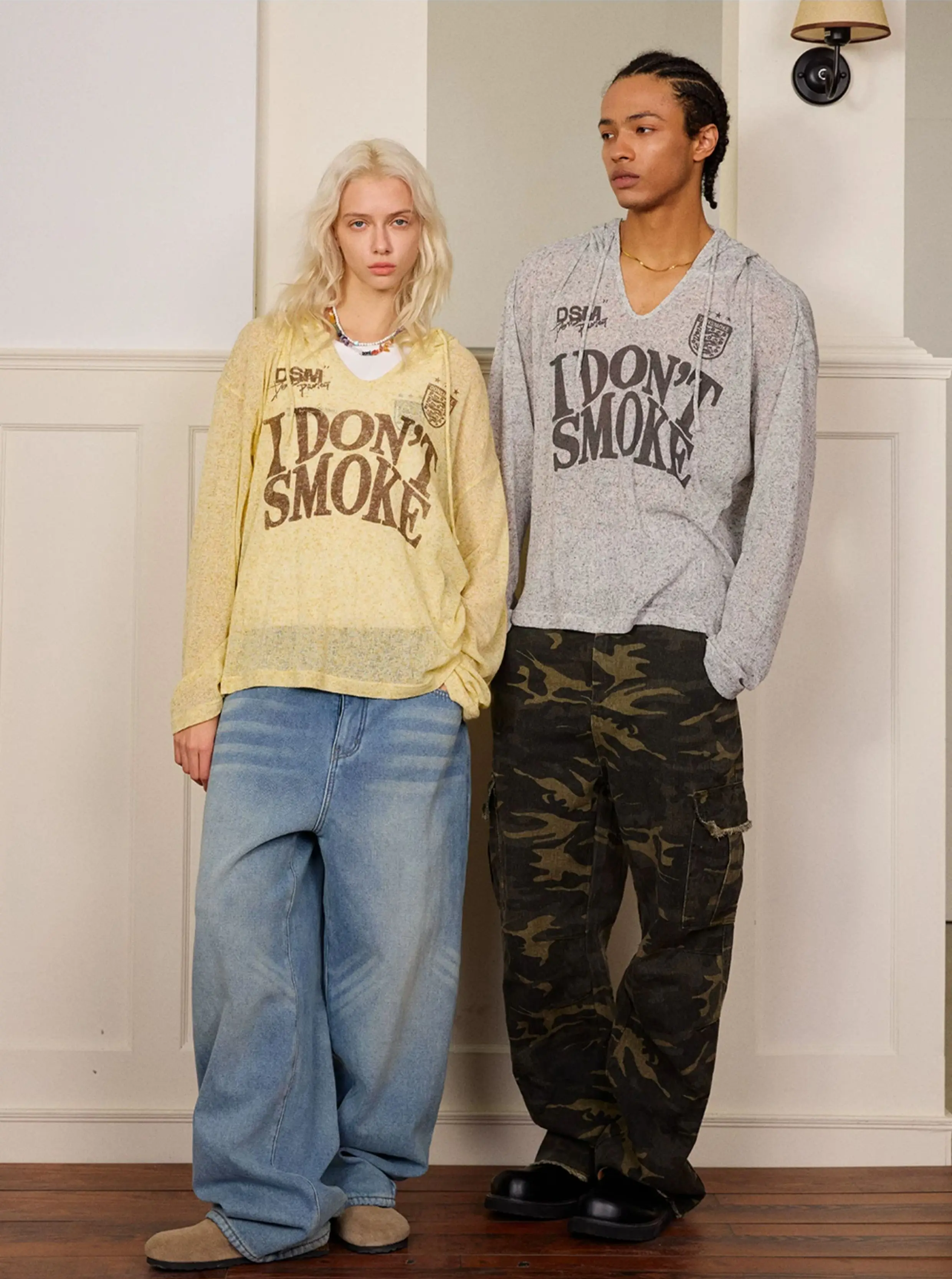 Lightweight Openwork Knit Hoodie