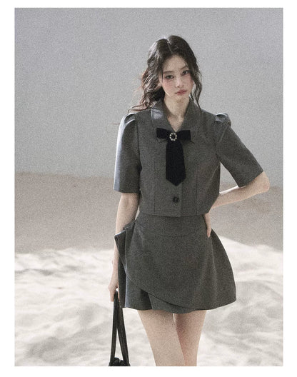 "Paris Afternoon" Summer Two-Piece Set