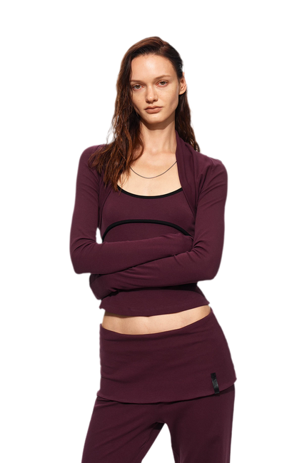 Contrast Cami Pants Set