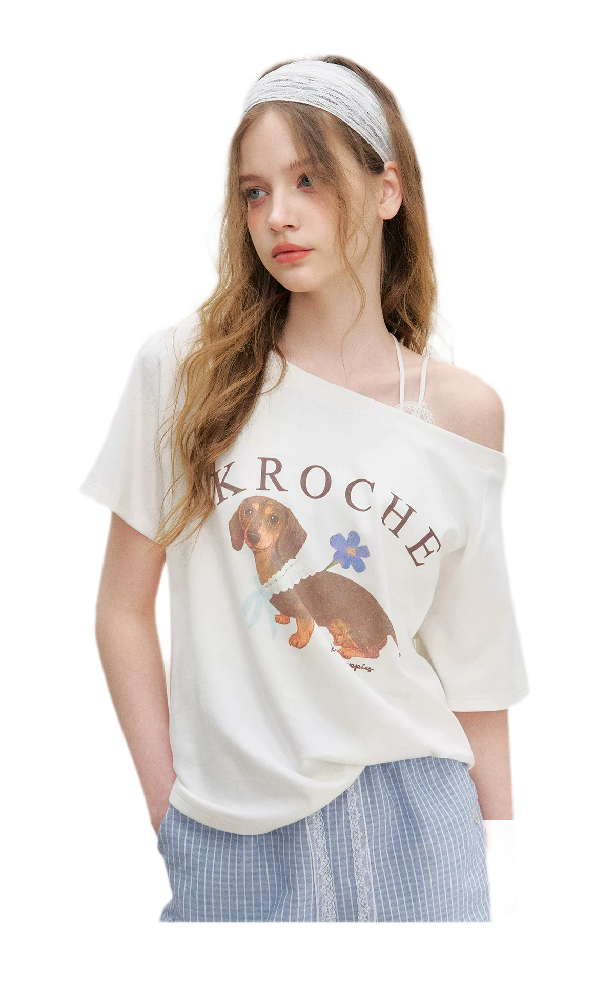 Handpainted Dachshund Tee Cami