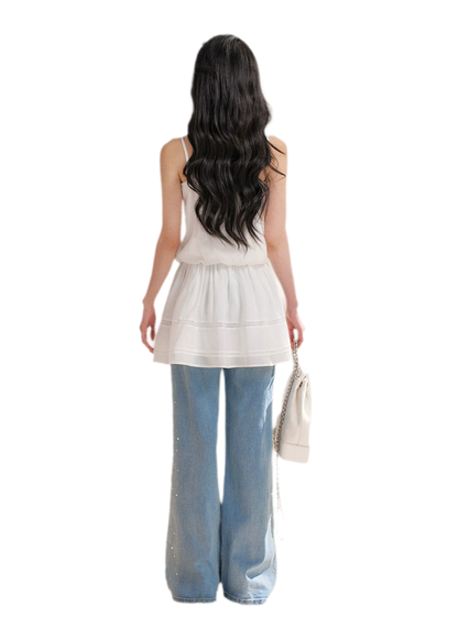Staycation Straight Leg Moonlight Jeans