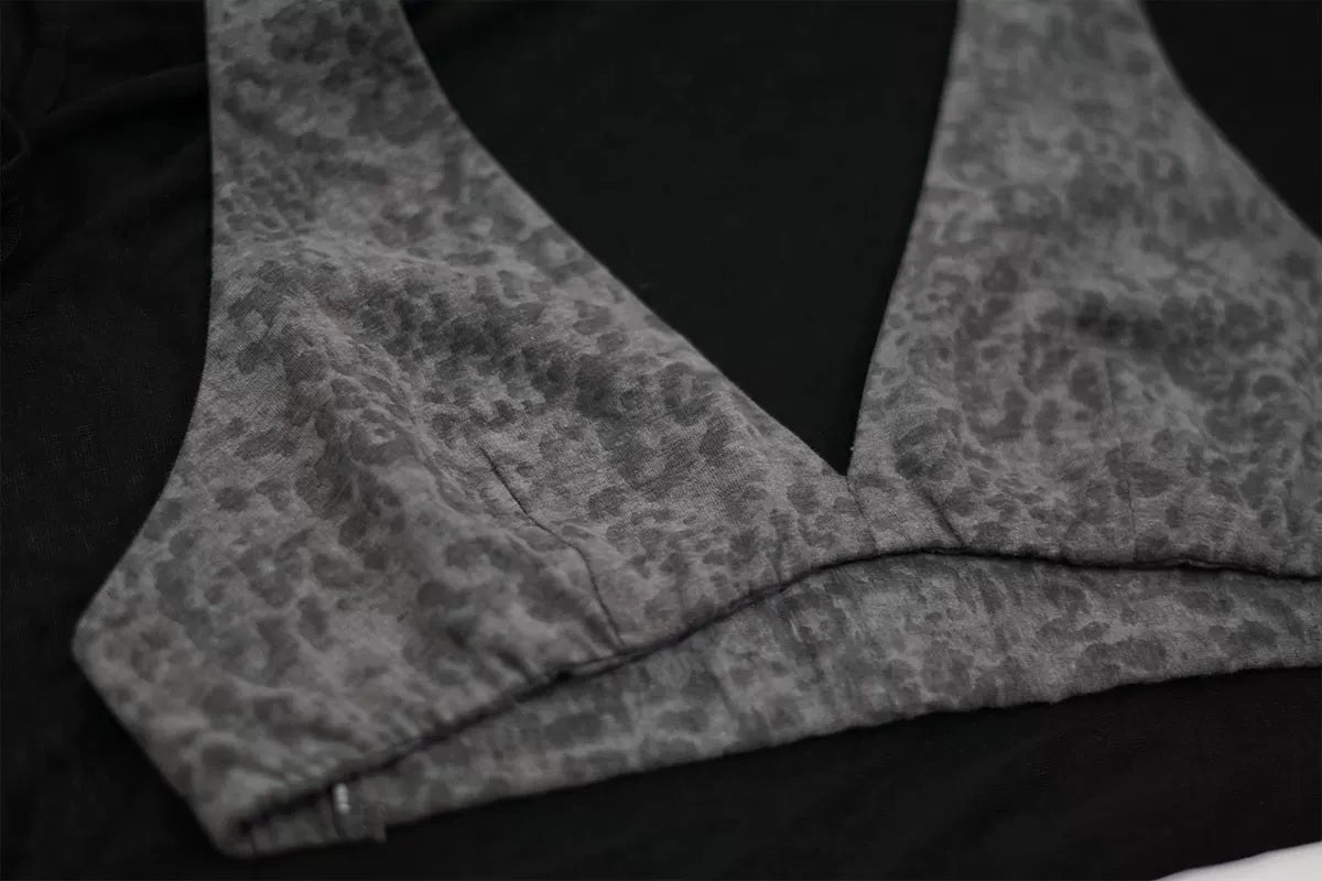 Dual Wear Print Halter Cami