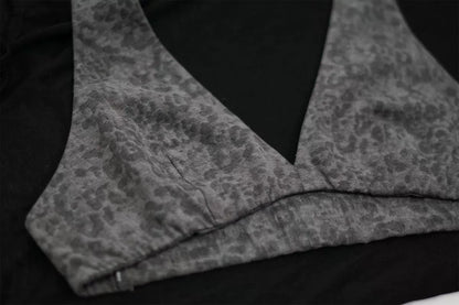 Dual Wear Print Halter Cami