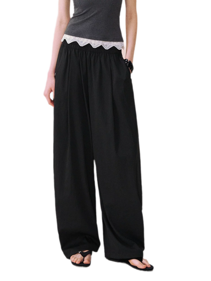 Breathable Relaxed Lantern Pants