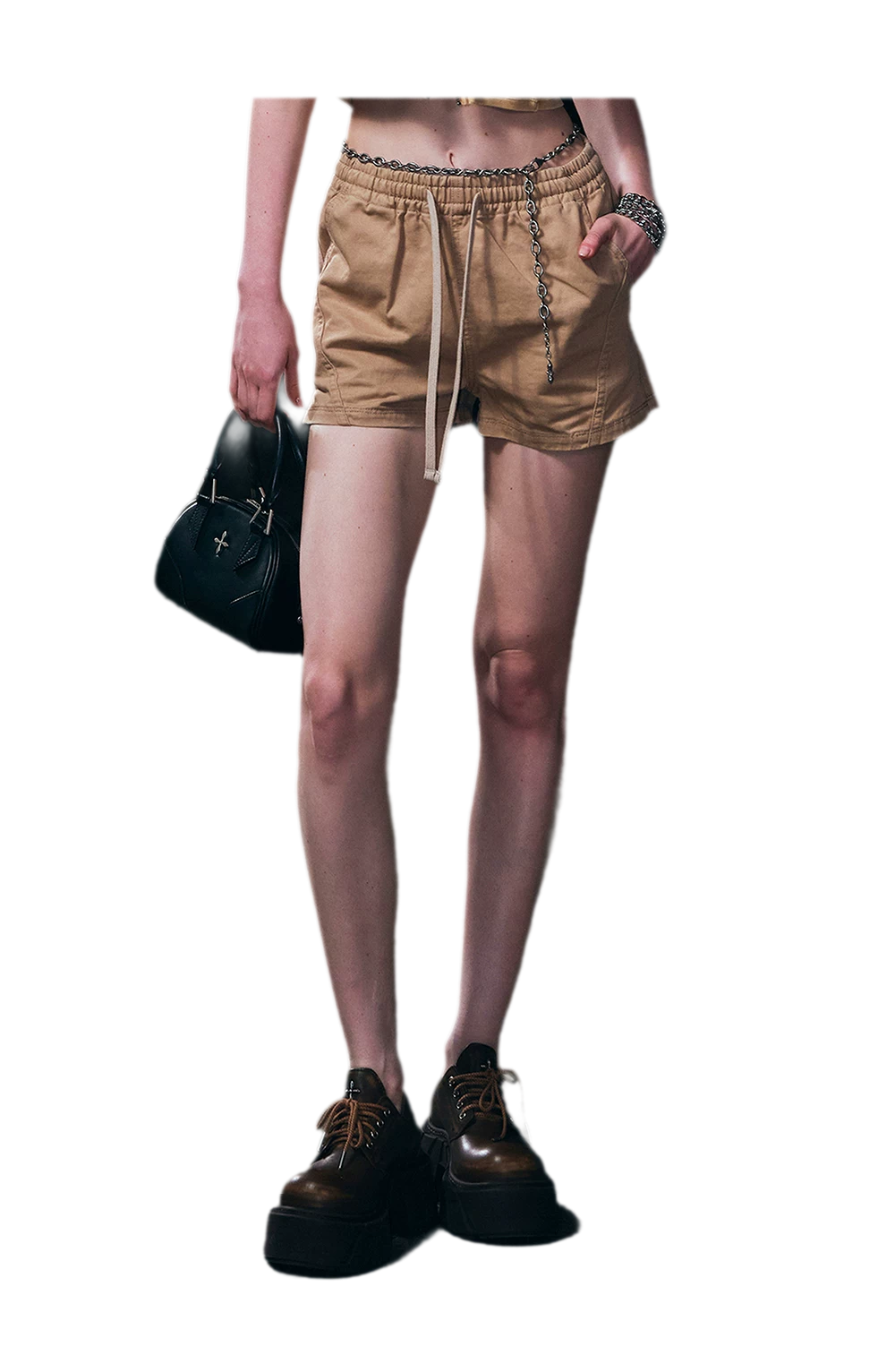 Cross Statue Cargo Sports Shorts