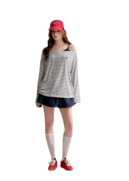 Lyocell Off Shoulder Top