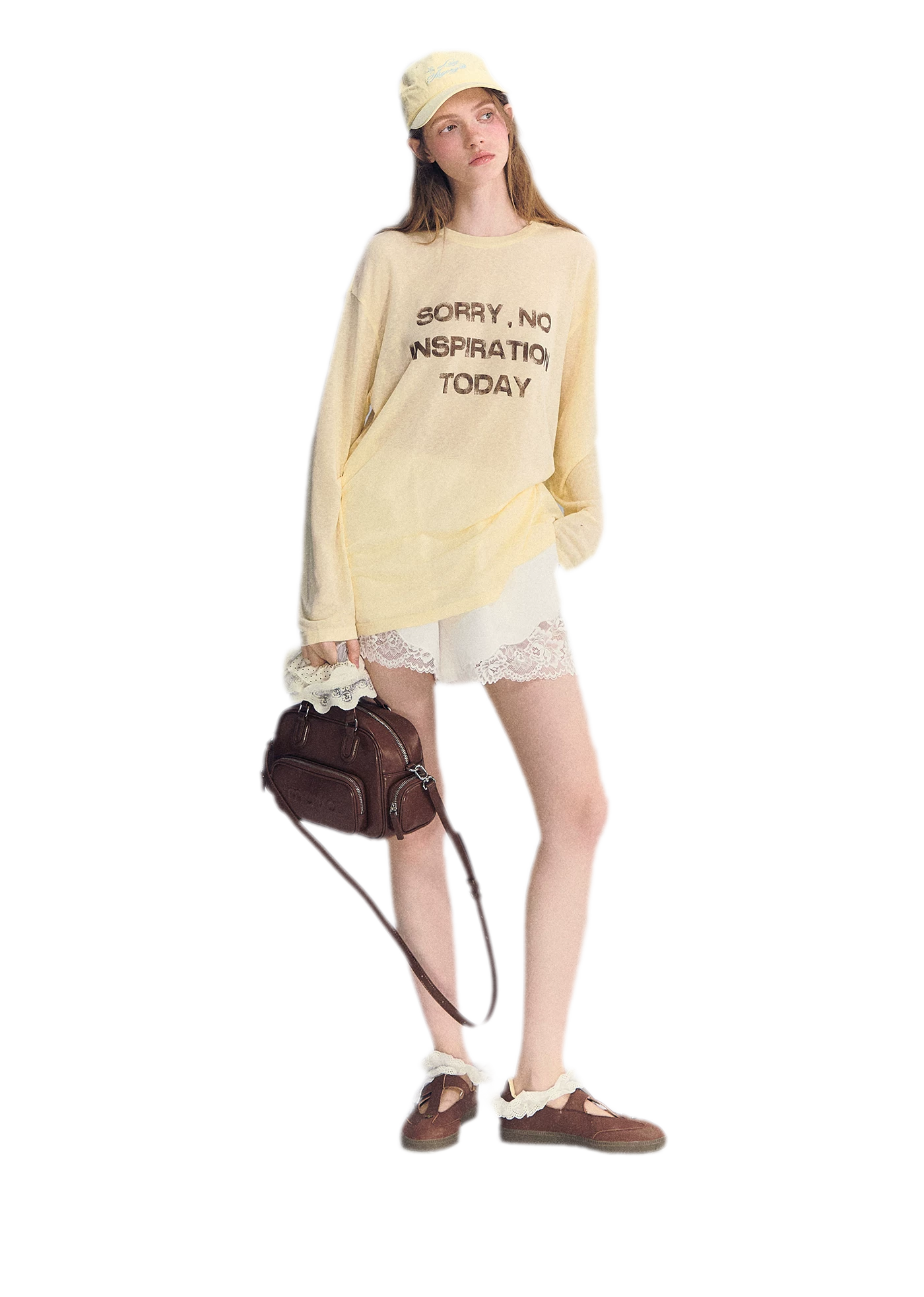 Lyocell Print Long Sleeve Top