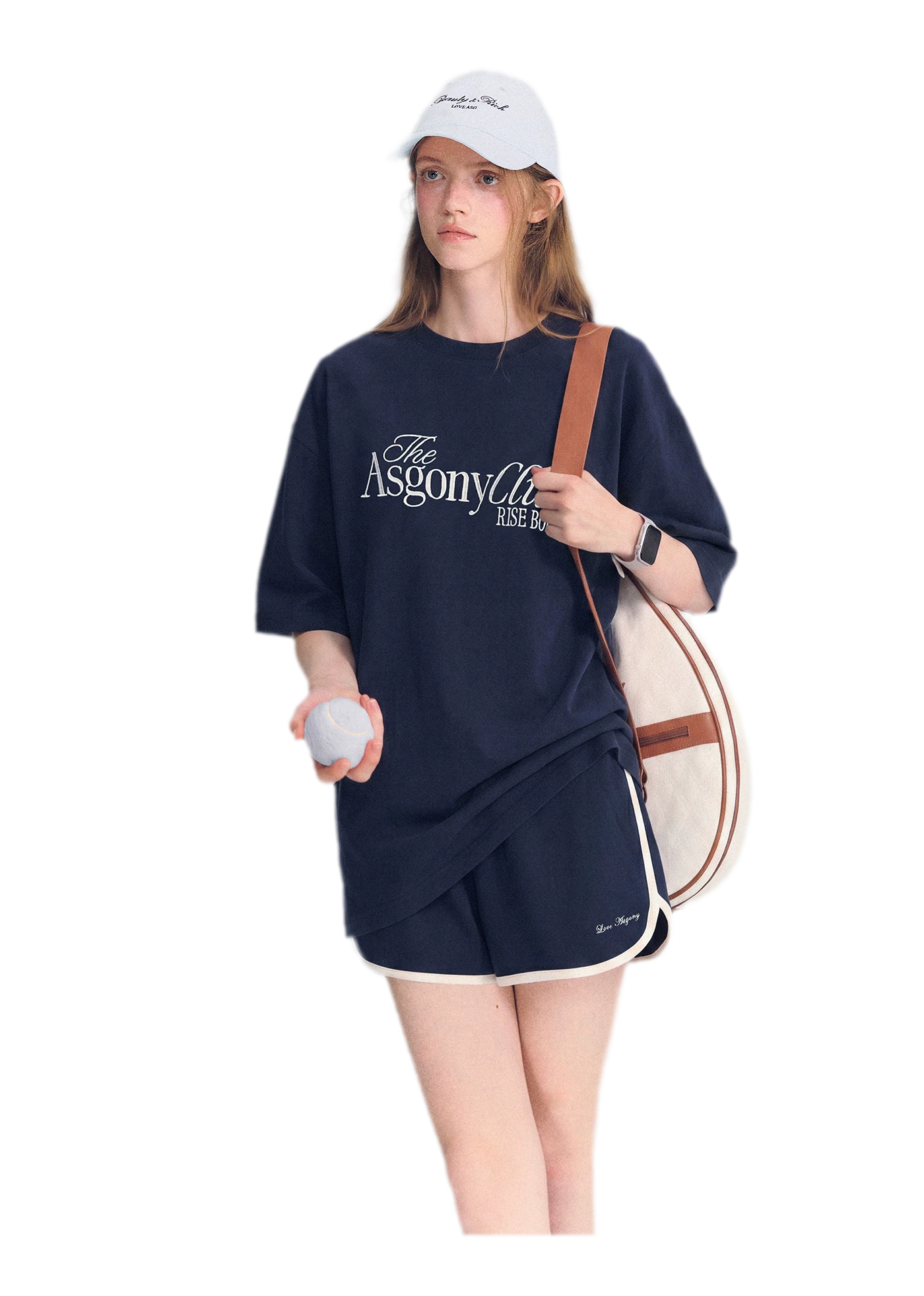 Embroidered Piping Shorts