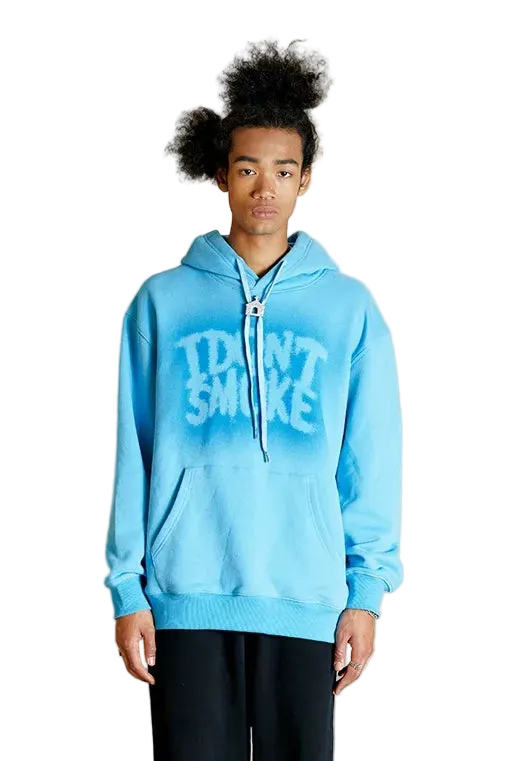 American Style Shadow Print Hoodie