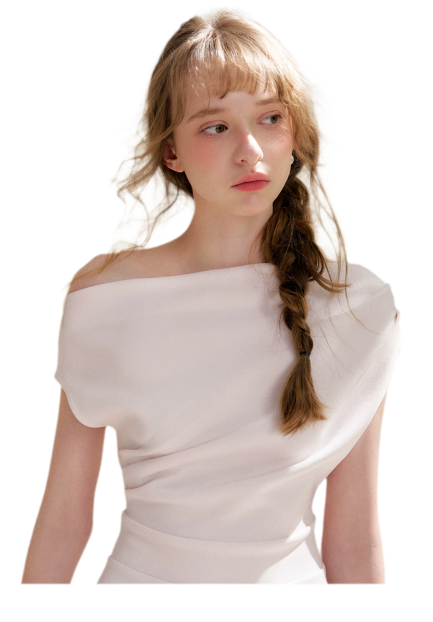 Romantic French Off-Shoulder Short Dress