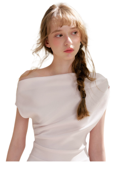 Romantic French Off-Shoulder Short Dress