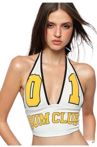 Basketball Print Bikini Set