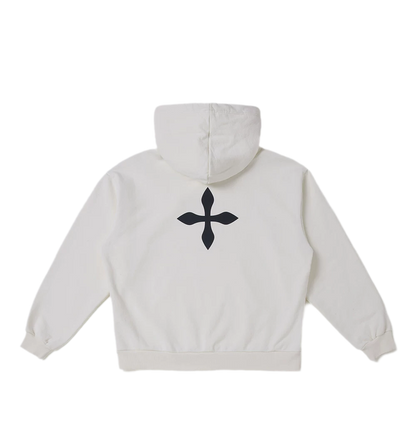 Cross Statue Oversized Hoodie