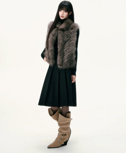 Finnish Fox Fur Vest