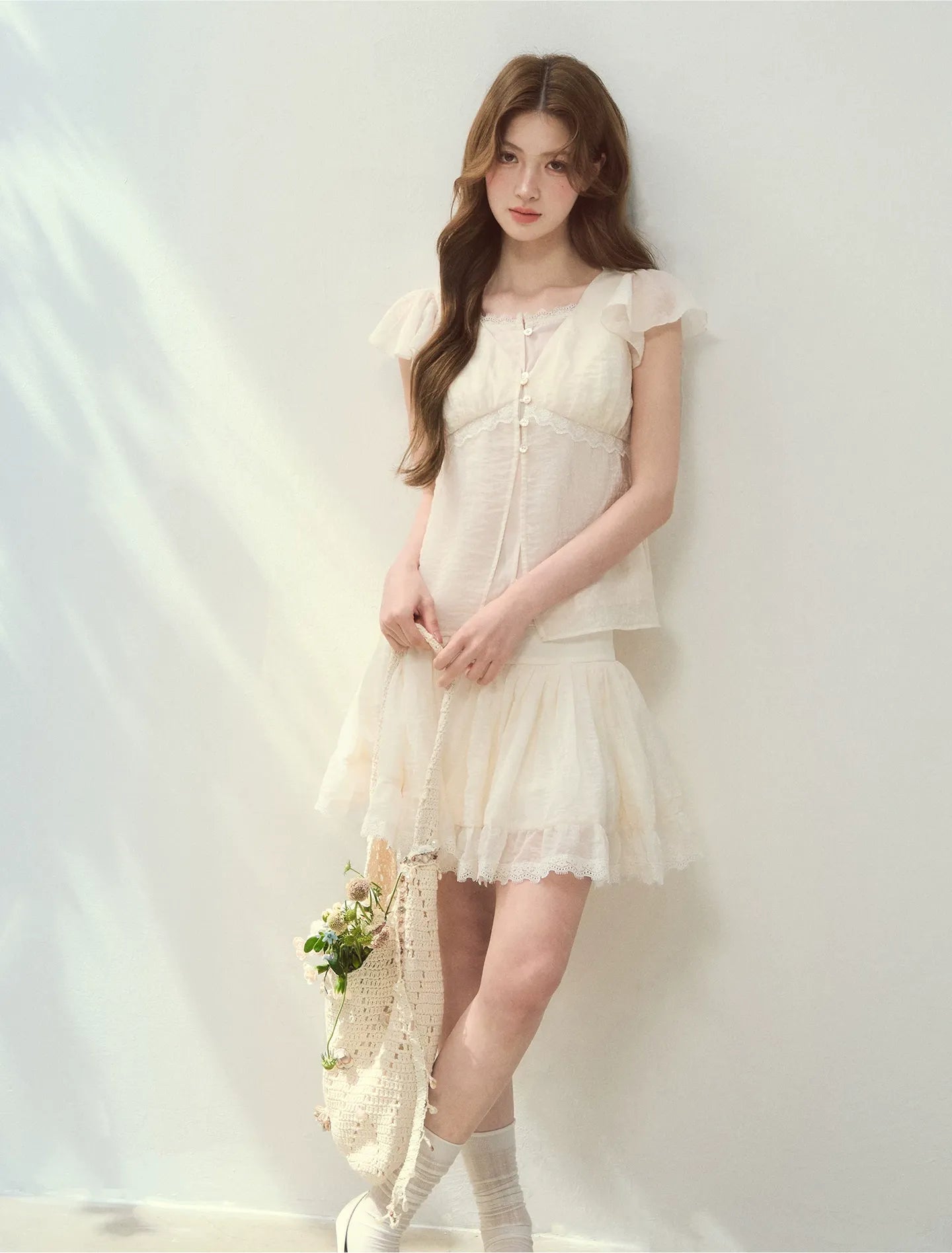 Shell Girl Blouse Skirt