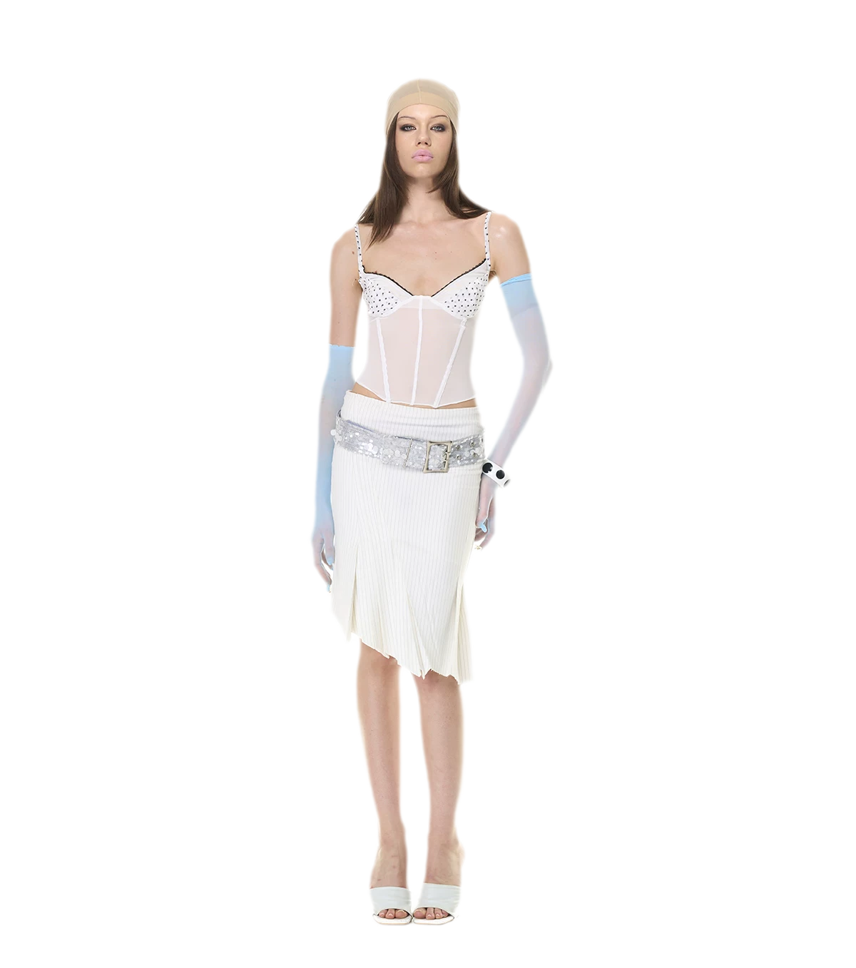 Lace Mesh Slim Cami