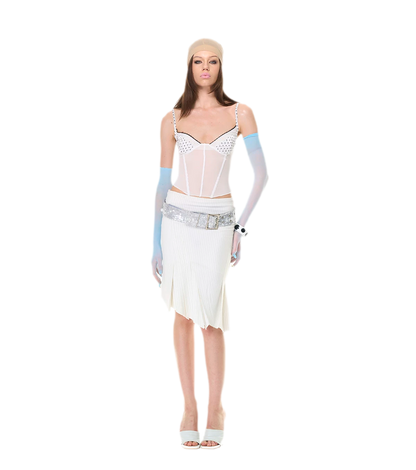 Lace Mesh Slim Cami