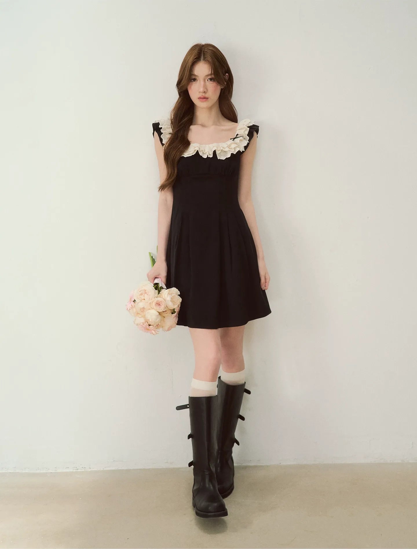 Lace Off-Shoulder Dress
