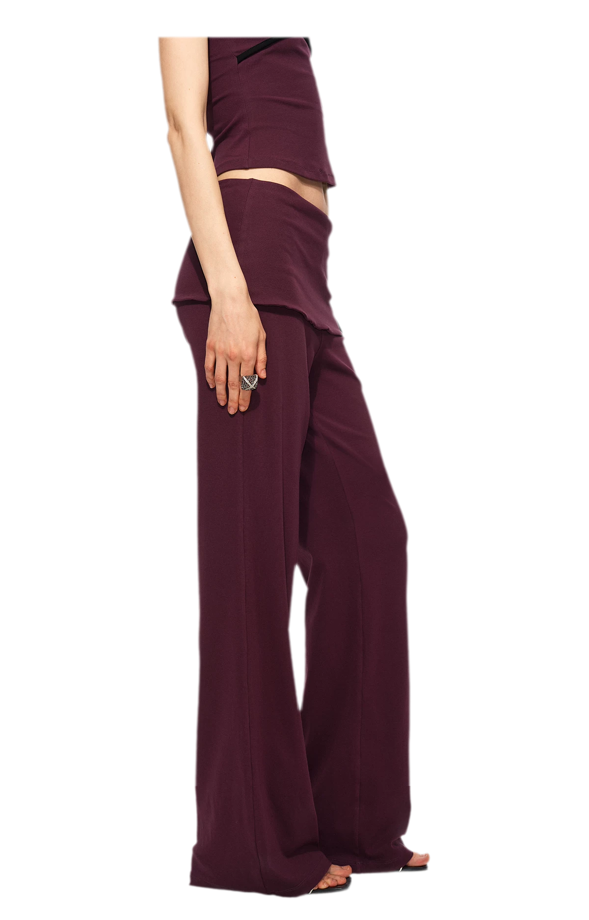 Contrast Cami Pants Set