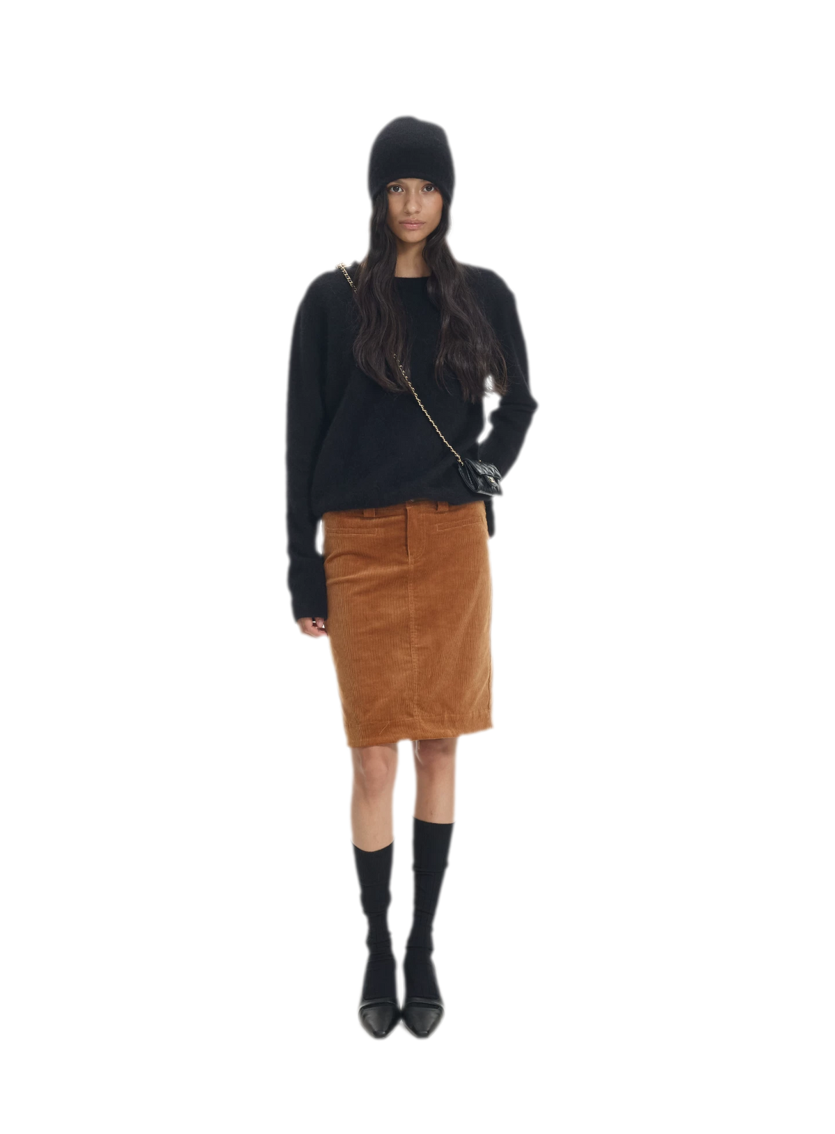 Brushed Knit Crewneck Sweater