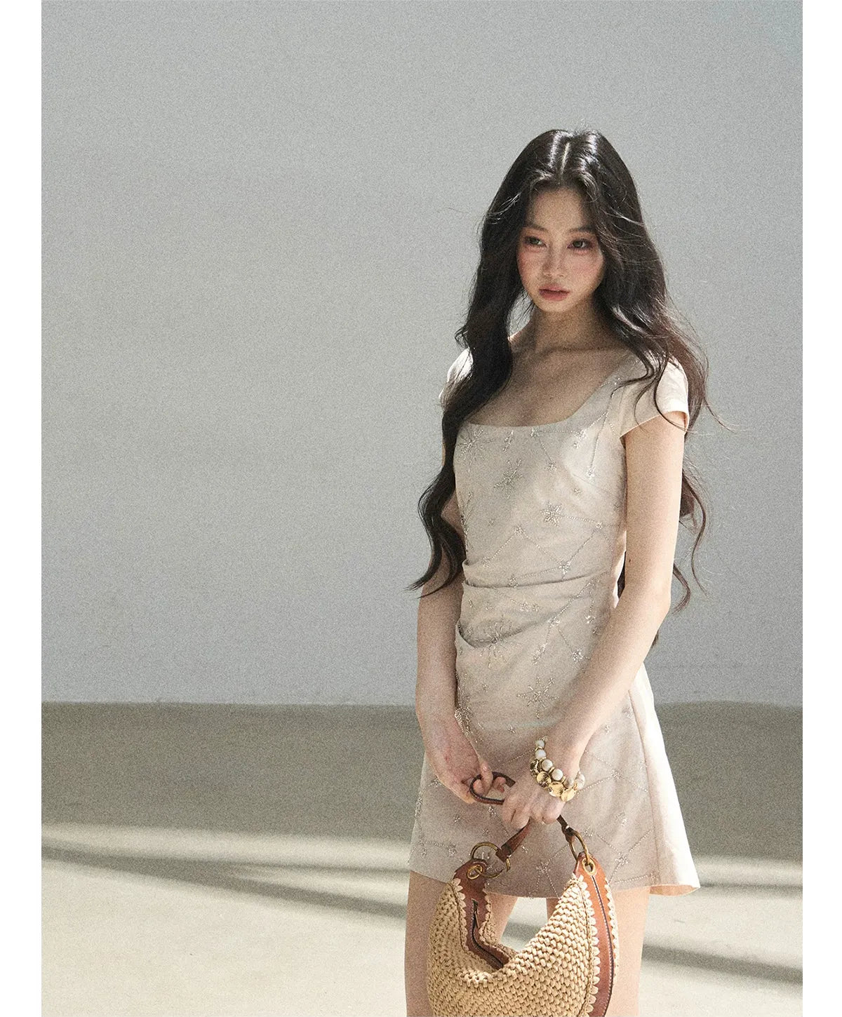 Twill Waist Bead Dress