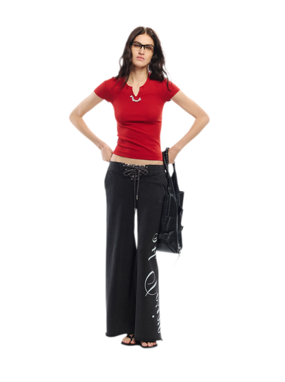 Summer V-neck Slim Fit T-shirt