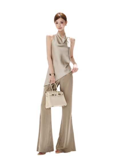 Cowl Back Top