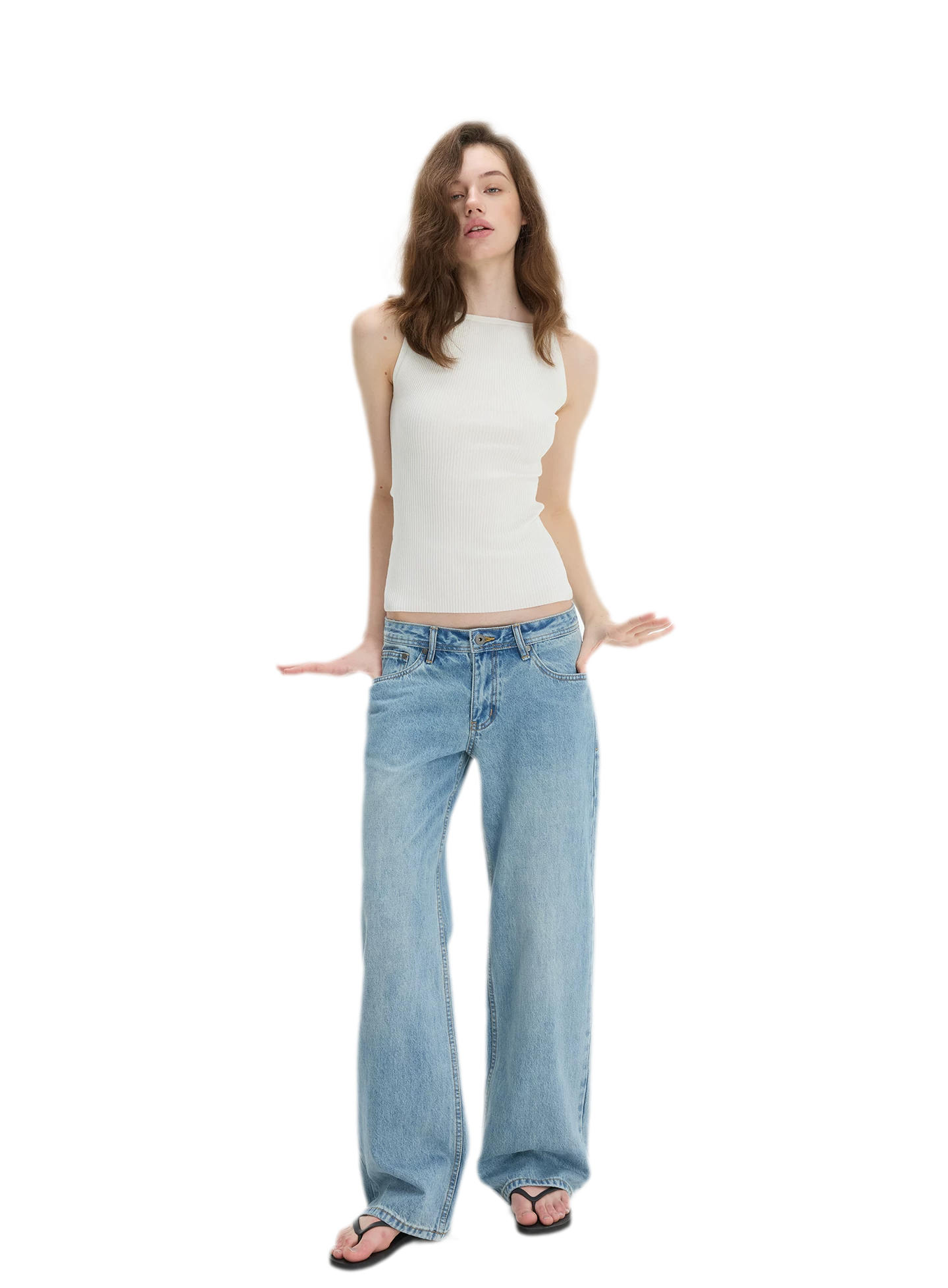 Lyocell Linen Ribbed Camisole