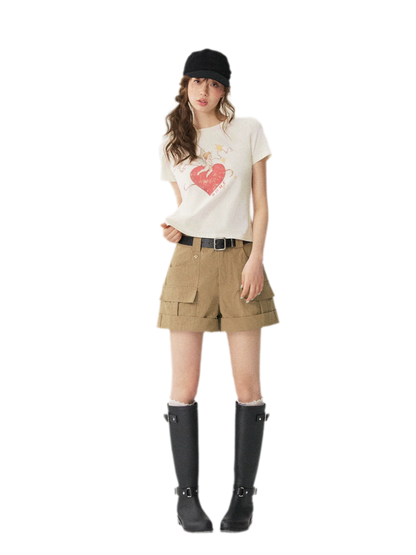 Cupid Heart Graphic Tee