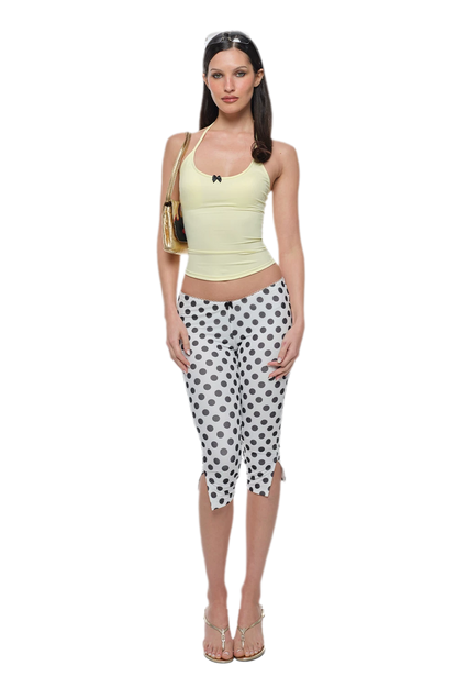Polka Dot Bustier Pants
