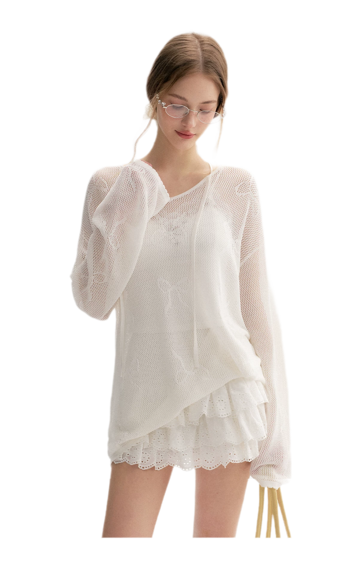 Tencel Jacquard Sun Cardigan