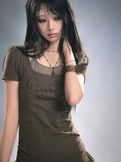 Dreamcore Lace Slip Dress