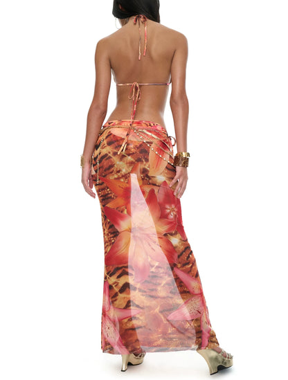Original Tiger Print Bikini Set