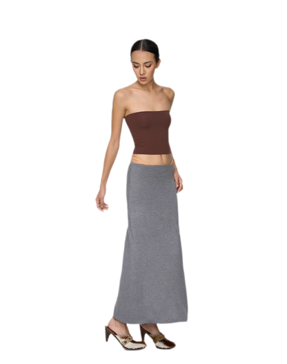 Straight Tube Midi Dress