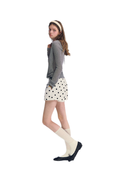 Lyocell Faux Two Knit