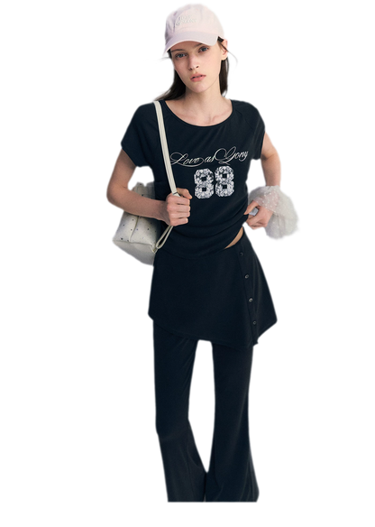 Modal Sport T-Shirt Pants