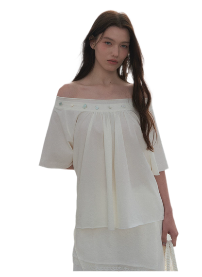 Modal Asymmetric Draped Top