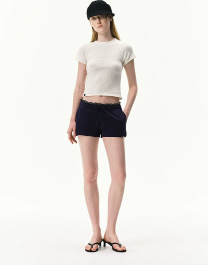 Linen Knit T-Shirt