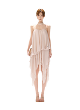 CYNR Pearl Halter Midi Dress – view 15