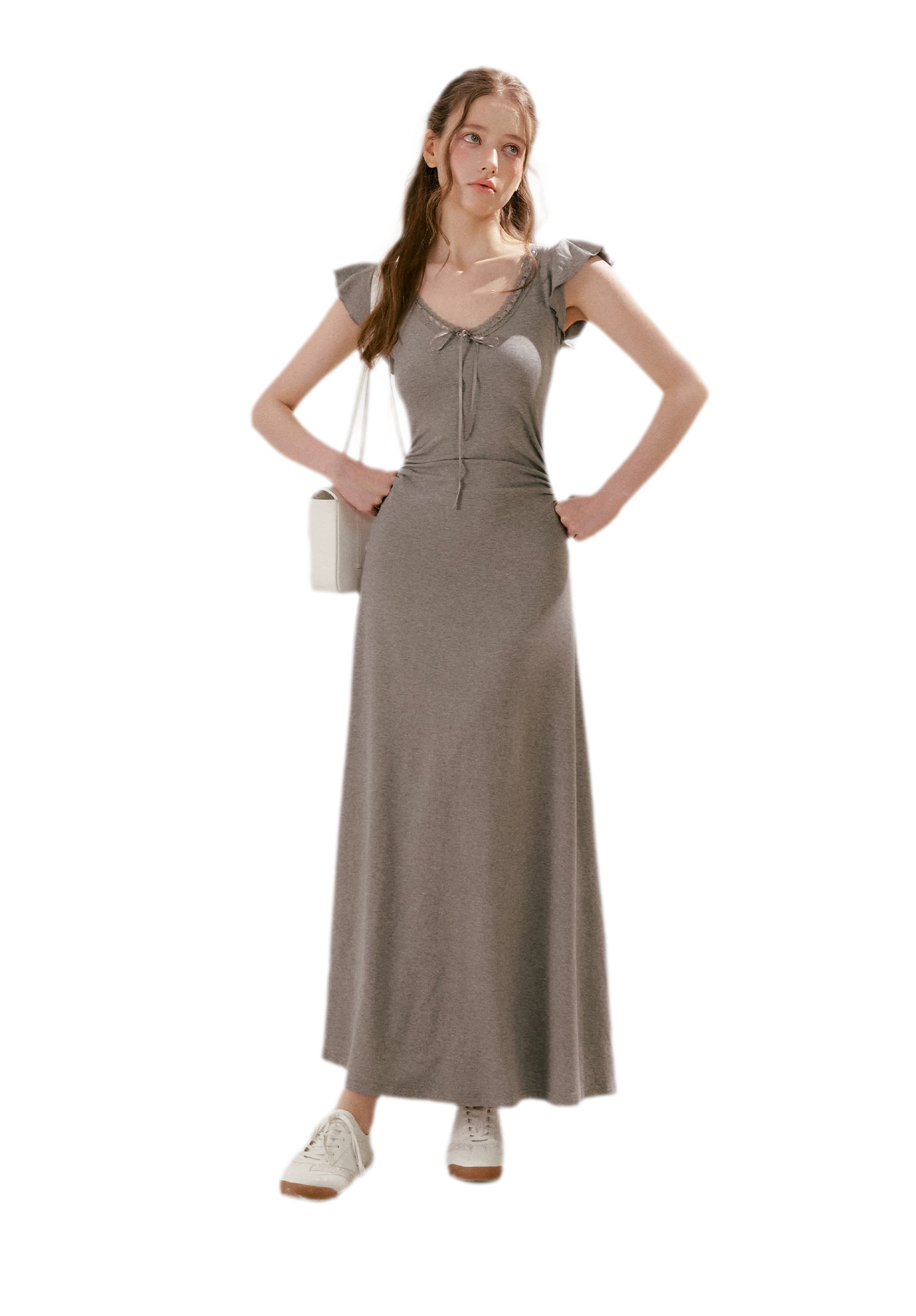 Ribbon A-Line Dress